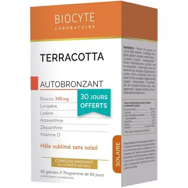 Biocyte Terracotta Cocktail Autobronzant 3 x 30