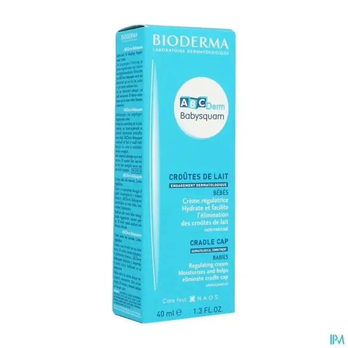 Bioderma abcderm babysquam crème hydratante keratoreg 40ml