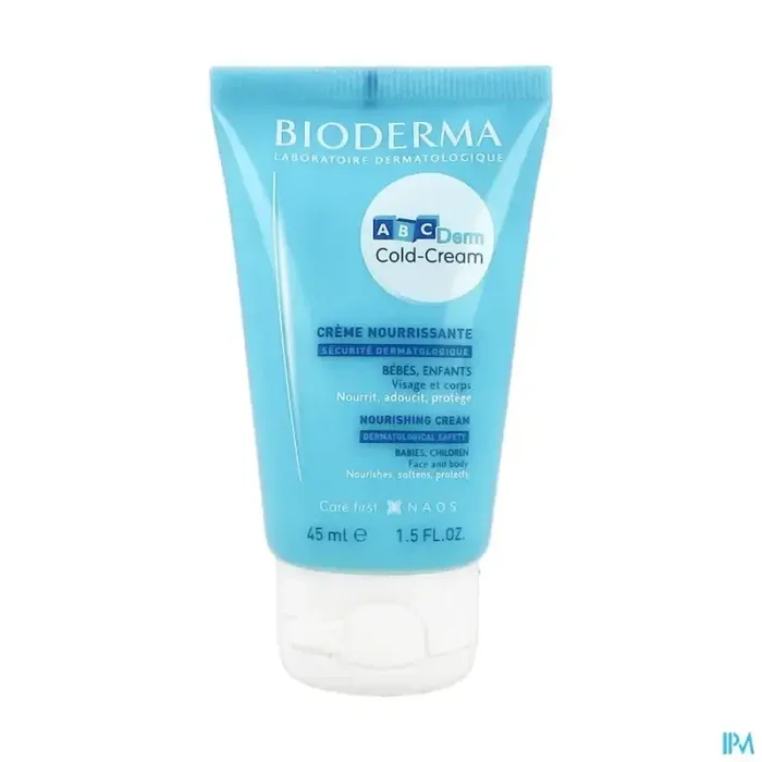Bioderma abcderm cold cream crème visage et corps 45ml