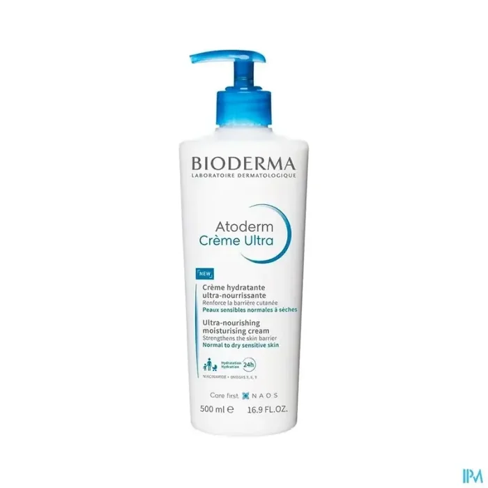 Bioderma atoderm crème ultra nourrissante parfume 500ml