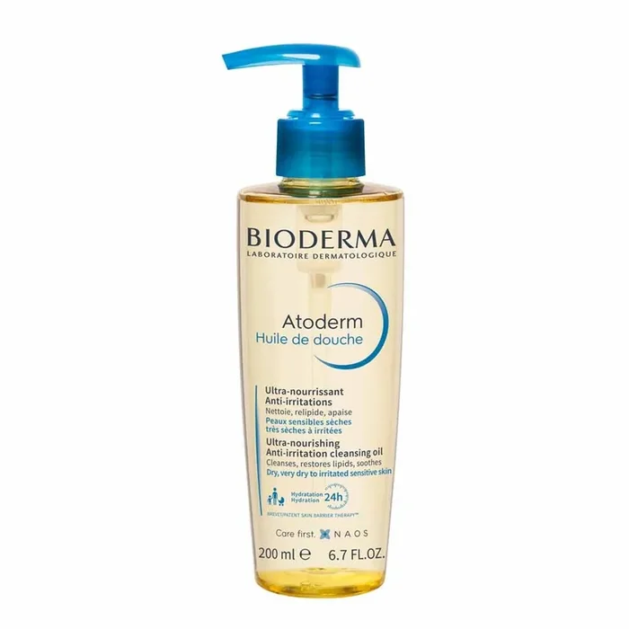 Bioderma Atoderm Huile de Douche Peaux Très Sèches à Atopiques 200ml