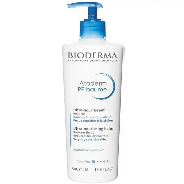 Bioderma Atoderm PP Baume Ultra-Nourrissant Peau très sèches 500 ml