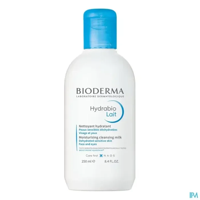 Bioderma hydrabio lait nettoyant hydratant 250ml