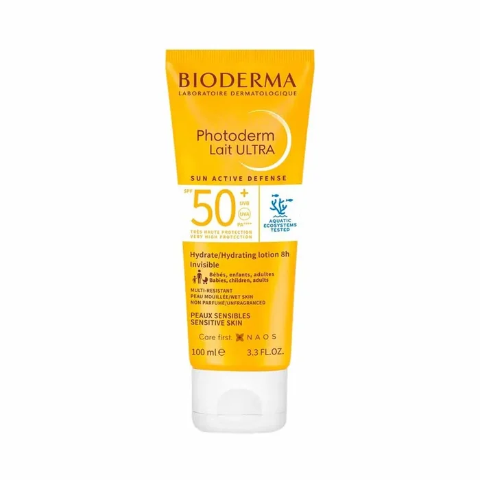 Bioderma Photoderm Lait Ultra SPF50+ Hydratation 8h Peaux Sensibles 100ml