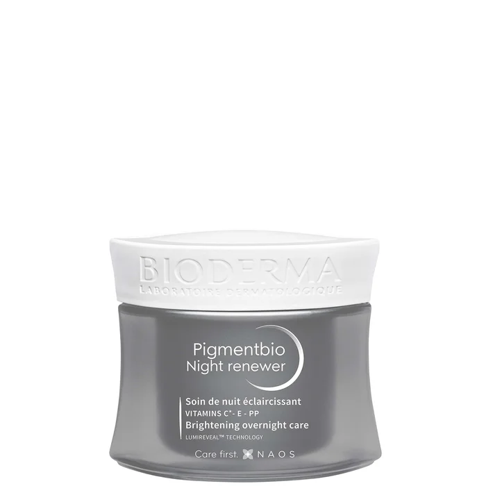 Bioderma Pigmentbio Crème de Nuit Éclaircissante Anti-Imperfections pour le Visage 50 ml