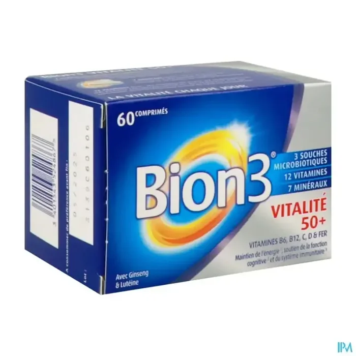 Bion 3 vitalite 50+ comprimé 60