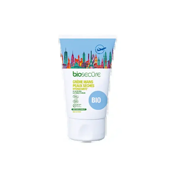 Biosecure creme mains peaux seches voyage bio 50 ml