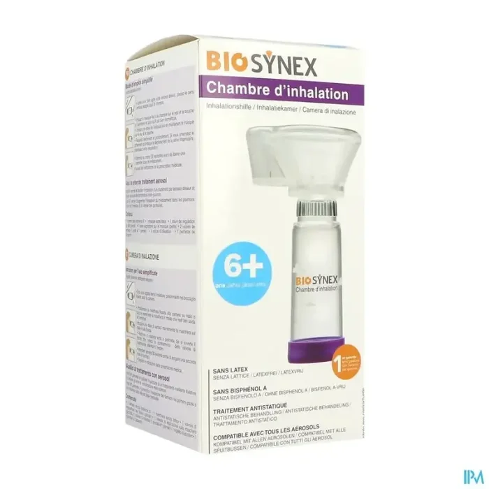 Biosynex chambre inhalation +6ans adulte avec masque