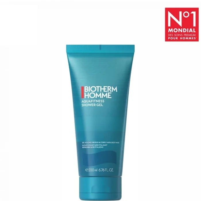 Biotherm Aquafitness Gel Douche Revitalisant Corps & Cheveux pour Homme