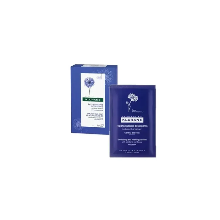 BLEUET PATCHS LISSANTS DEFATIGANTS AU BLEUET APAISANT x 7 pochettes KLORANE