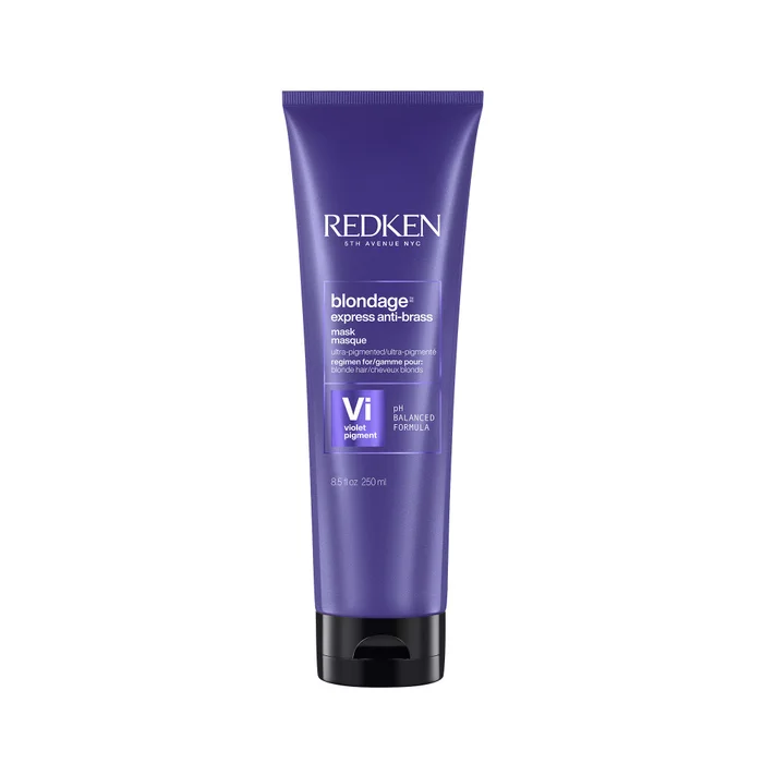 Blondage – Masque violet neutralisant pour cheveux blonds