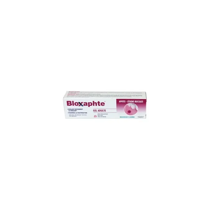 BLOXAPHTE GEL ADULTE 15ML BAUSCH & LOMB