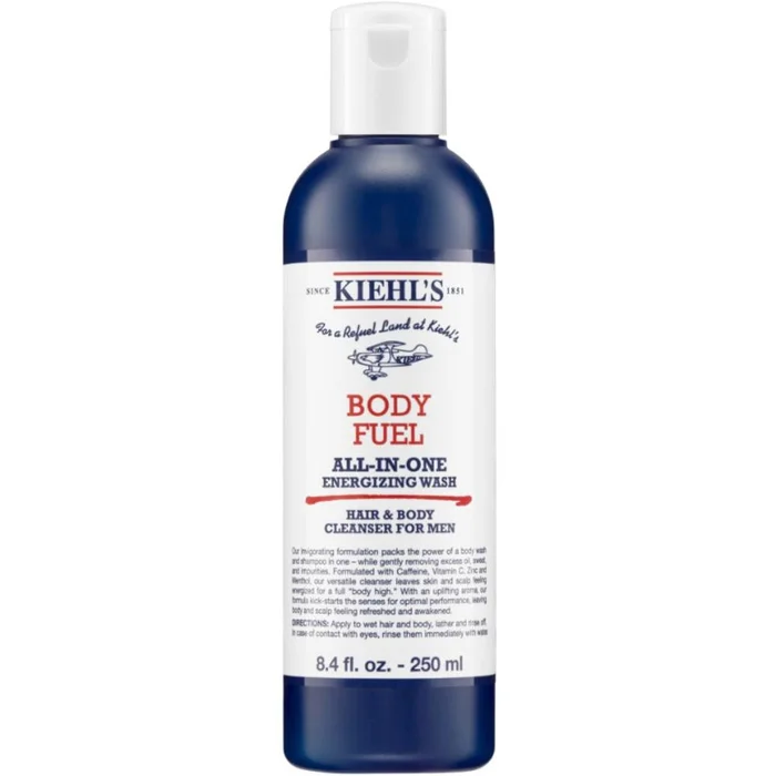 Body Fuel All-In-One Energizing Wash – Gel nettoyant energisant corps et les cheveux pour homme 250 ml