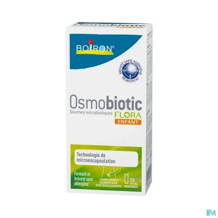 Boiron osmobiotic flora enfant poudre stick 12
