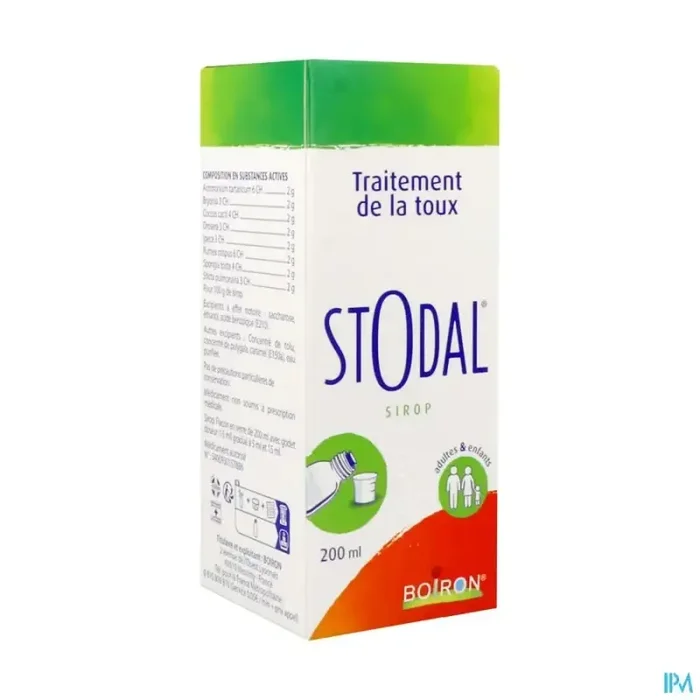 Boiron stodal sirop flacon 200ml