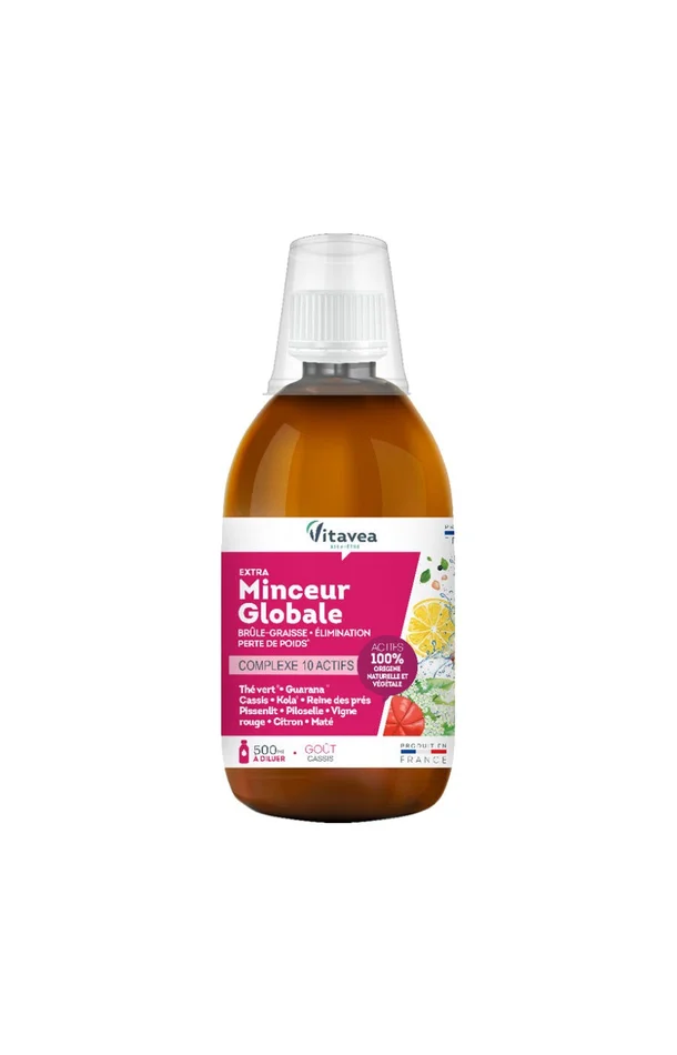 Boisson à diluer extra minceur globale – Complexe 10 actifs – 500 ml