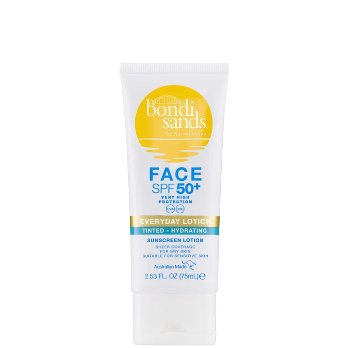 Bondi Sands Lotion Teintée Hydratante 3 Star SPF 50+ Sans Parfum 75 ml