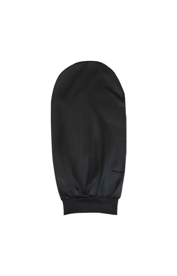 Bonnet de nuit en satin – Noir
