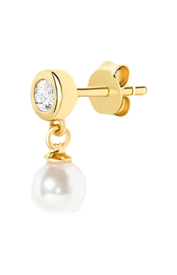 Boucle d’oreille – Promise – Doré