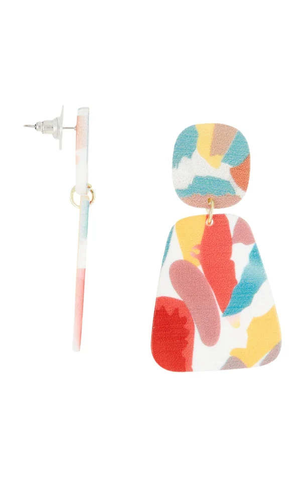 Boucles d’oreilles – Alliage – Multicolore