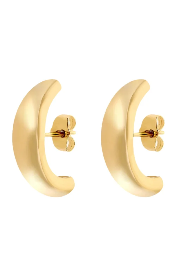 Boucles d’oreilles – Farniente – Laiton doré or 1 micron