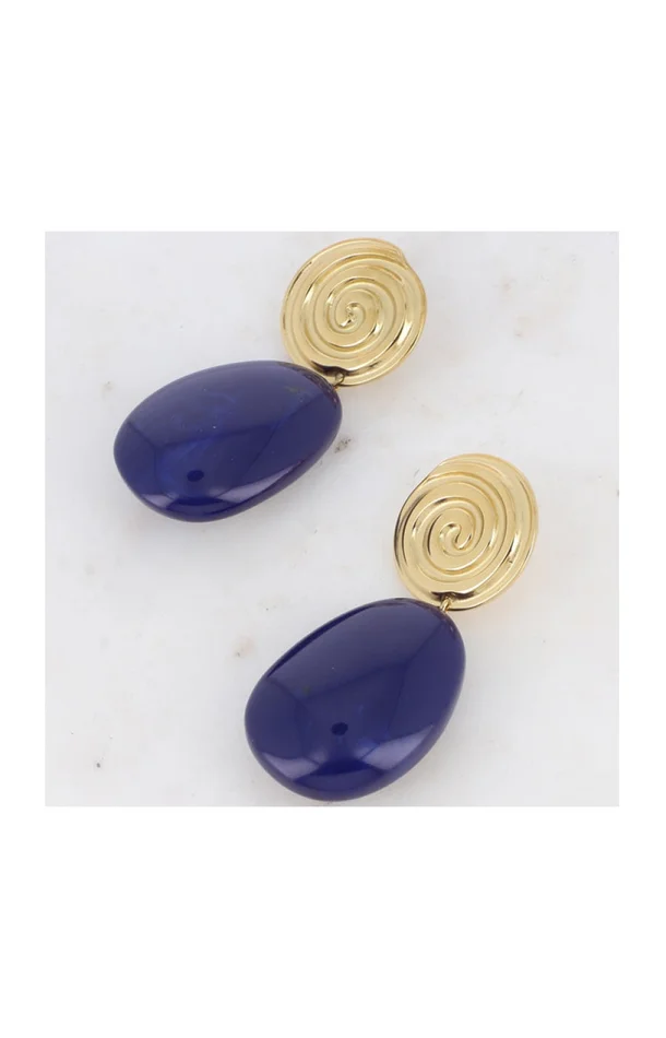 Boucles d’oreilles Lamya – Acier inoxydable doré
