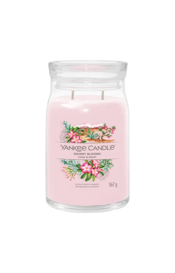Bougie jarre – Fleurs du désert – Grand modèle – 567 g