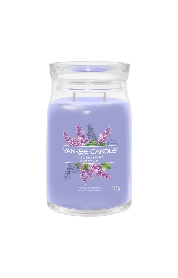 Bougie jarre – Jardin aux lilas – Grand modèle – 567 g