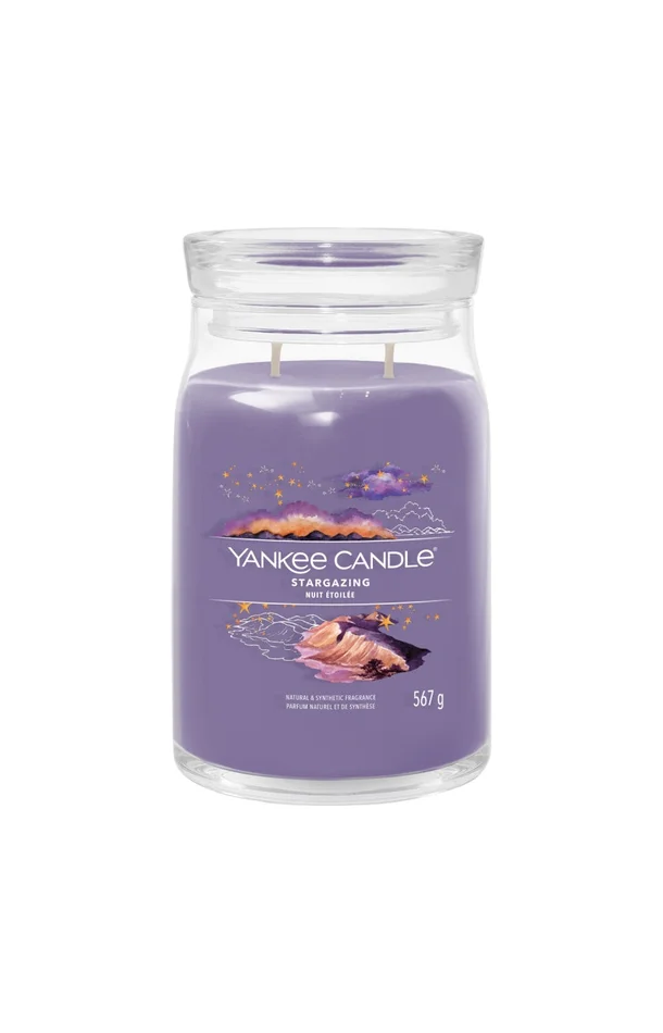 Bougie jarre – Nuit étoilée – Grand modèle – 567 g