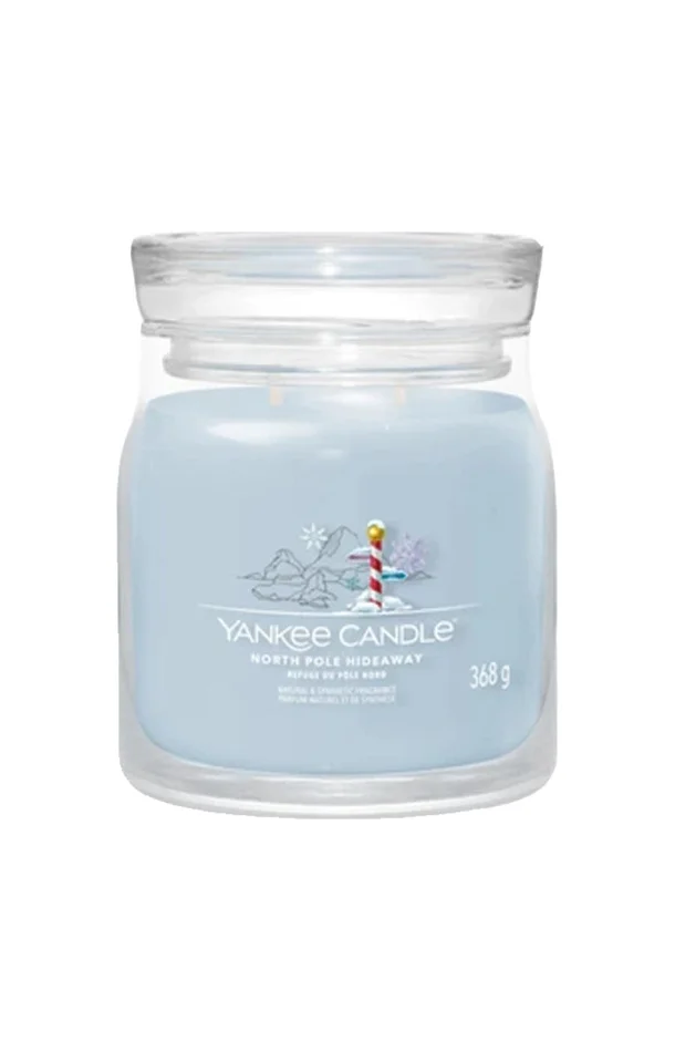 Bougie jarre – Refuge du Pôle Nord – Modèle medium – 368 g