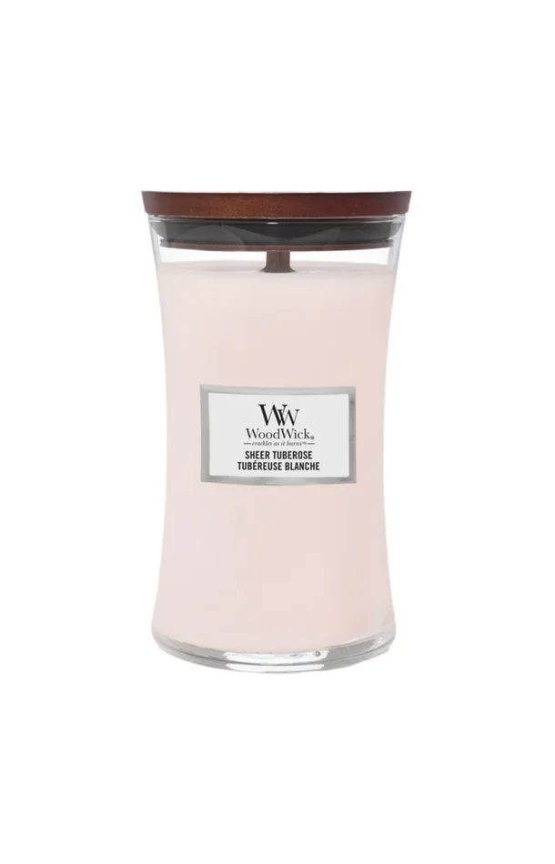 Bougie jarre – Tuberose blanche – Grand modèle – 609 g