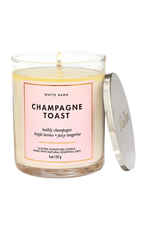 Bougie parfumée – Champagne Toast – Champagne & tangerine – 227 g