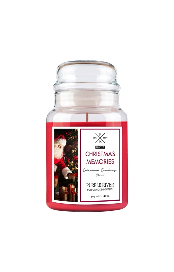 Bougie parfumée – Christmas Memories – Orange & cranberry – 623 g