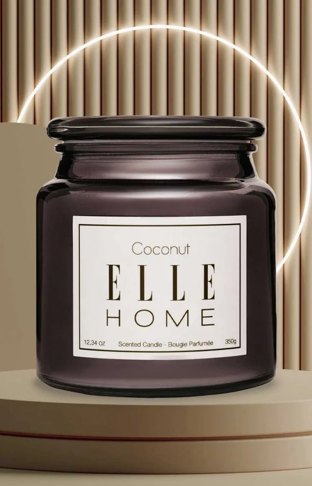 Bougie parfumée – Coconut – Floral fruité – 350 g
