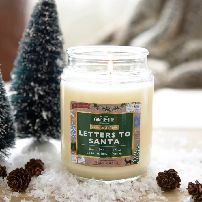 Bougie parfumée – Letters To Santa – Sucre & noix de cajou – 510 g