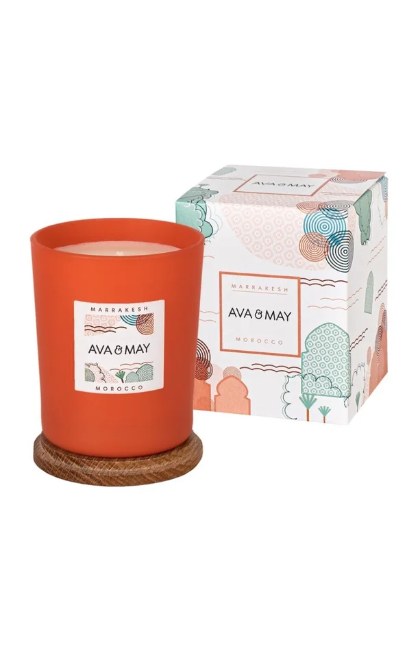 Bougie parfumée – Marrakech – Santal & amande – 180 g