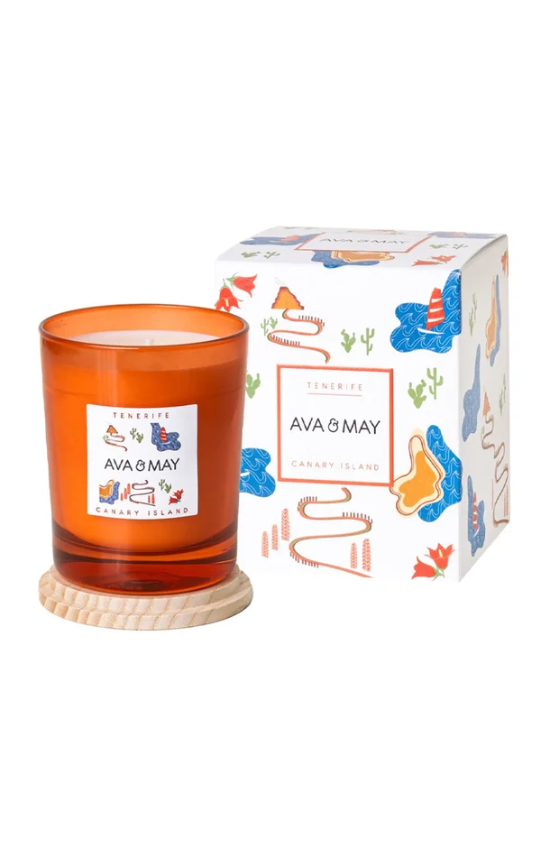 Bougie parfumée – Tenerife – Bergamote & muguet – 180 g