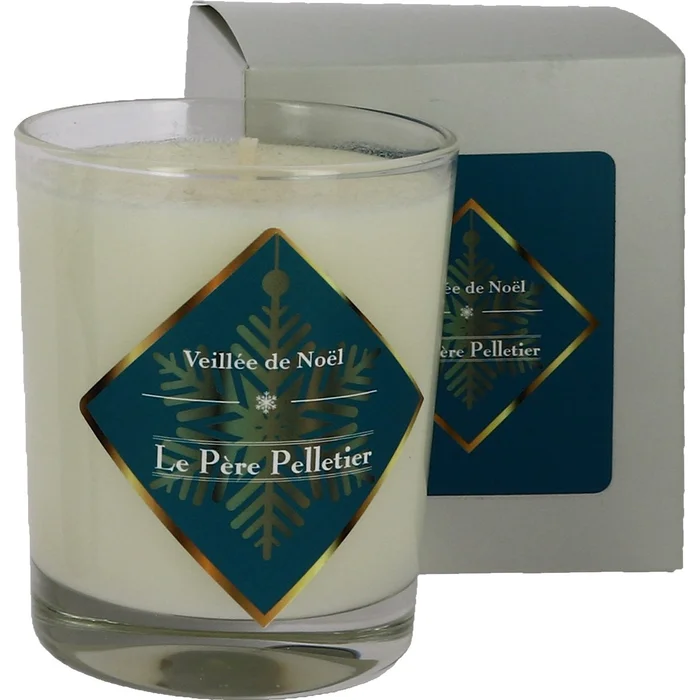 Bougie parfumée – Veillée de Noël – Gourmand boisé – 150 g