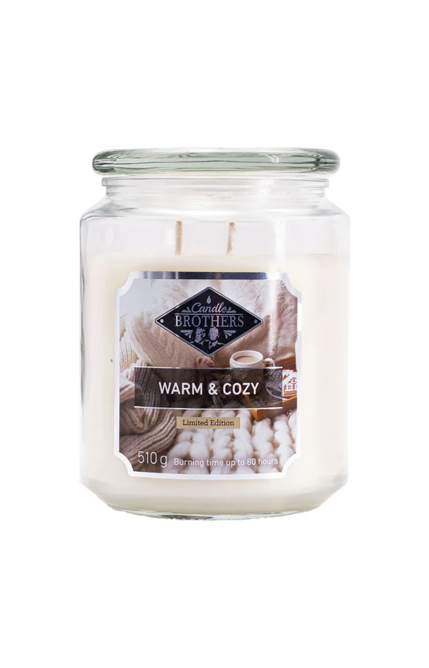 Bougie parfumée – Warm & Cozy – Muguet & patchouli – 510 g