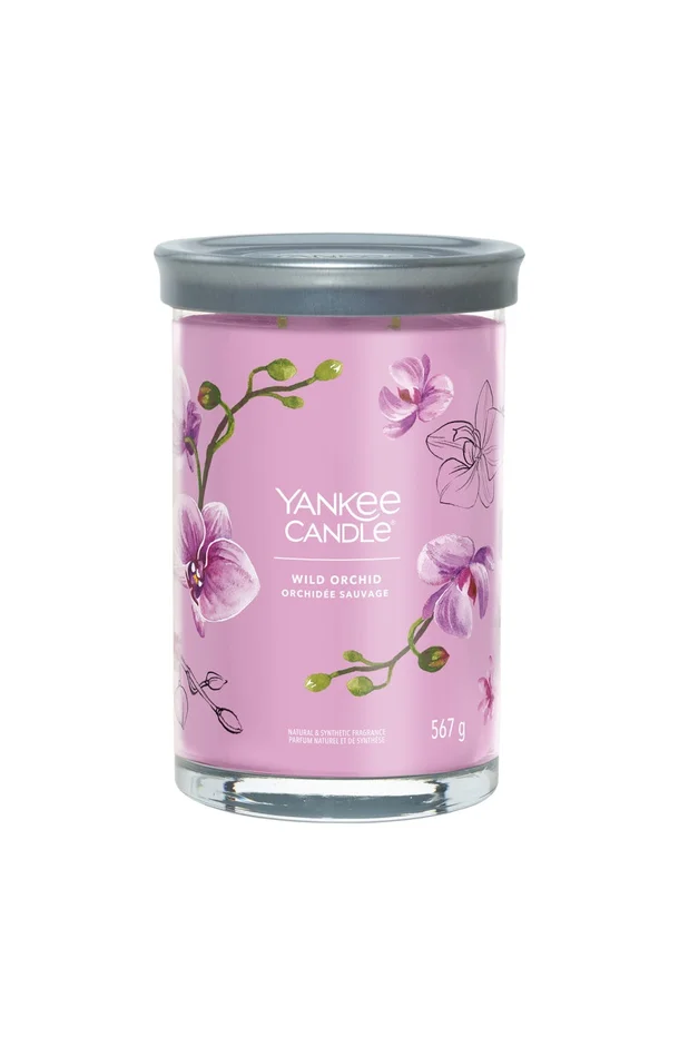 Bougie signature gobelet – Orchidée sauvage – Grand modèle – 567 g