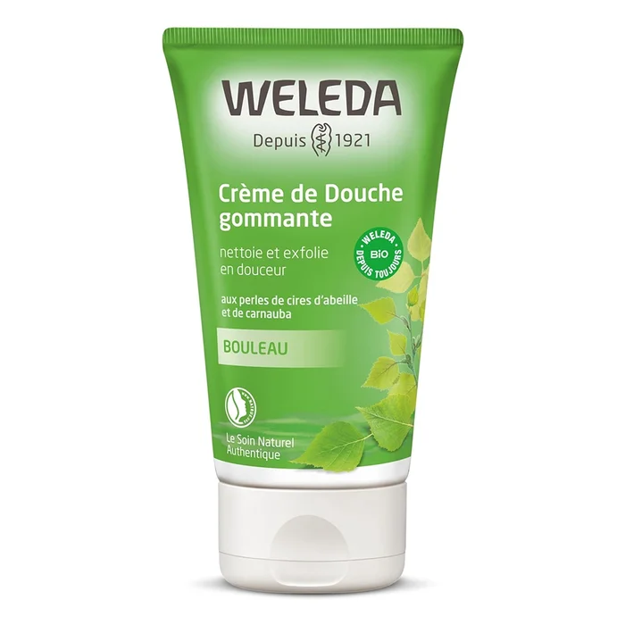 Bouleau – Crème de Douche Gommante – Nettoie et Exfolie en Douceur – 150 ml
