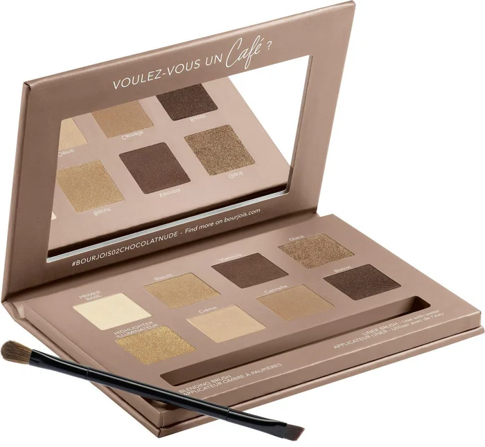 Bourjois Palette Yeux ref 02-rue Du Café-chocolat Nude Edition