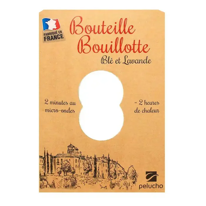 Bouteille bouillotte Beige