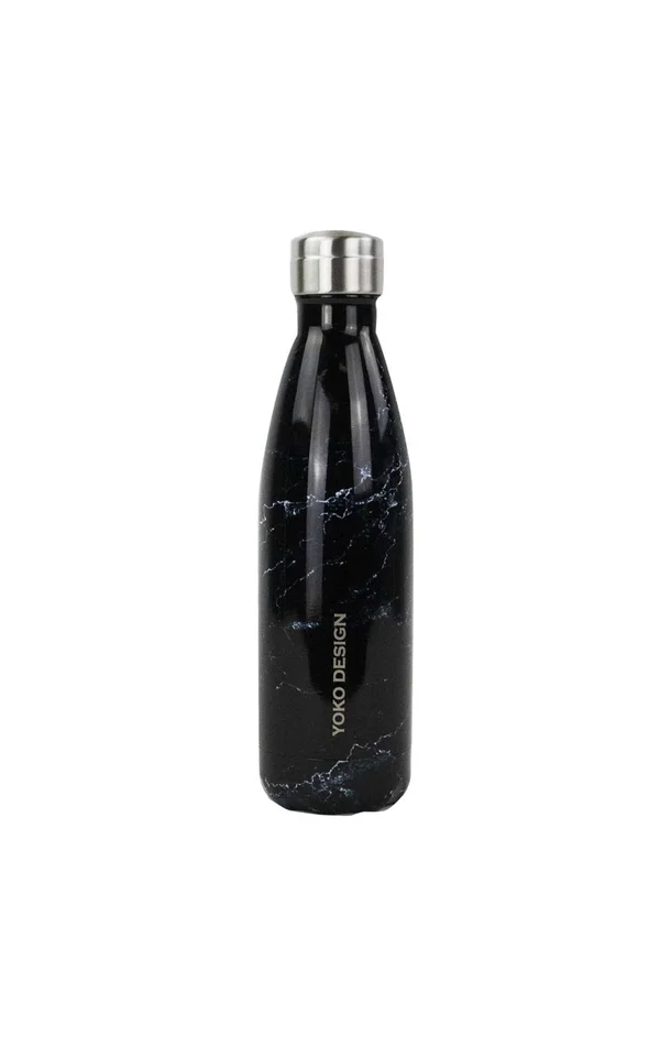 Bouteille isotherme – Marbre noir – 500 ml