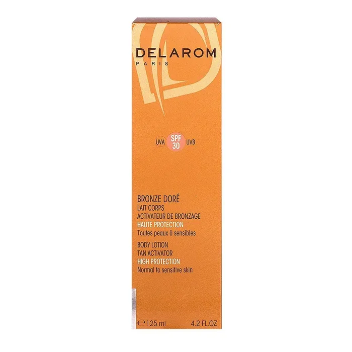 Bronze doré lait corps activateur de bronzage SPF30 125ml