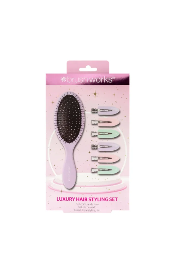 Brosse & pinces – Cheveux – Violet