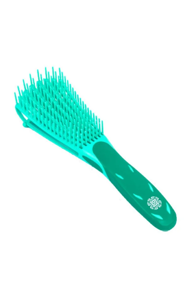 Brosse à cheveux démêlante – Turquoise