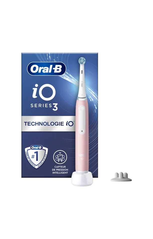 Brosse à dent électrique connectée – iO 3S – Rose