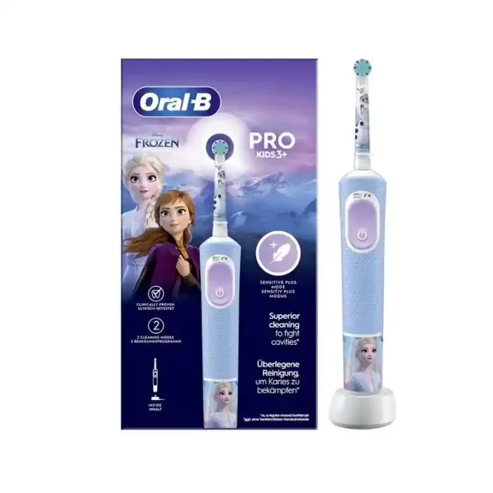 BROSSE A DENTS ELECTRIQUE PRO KIDS 3+RECHARGEABLE DISNEY FROZEN II +3ANS ORAL B