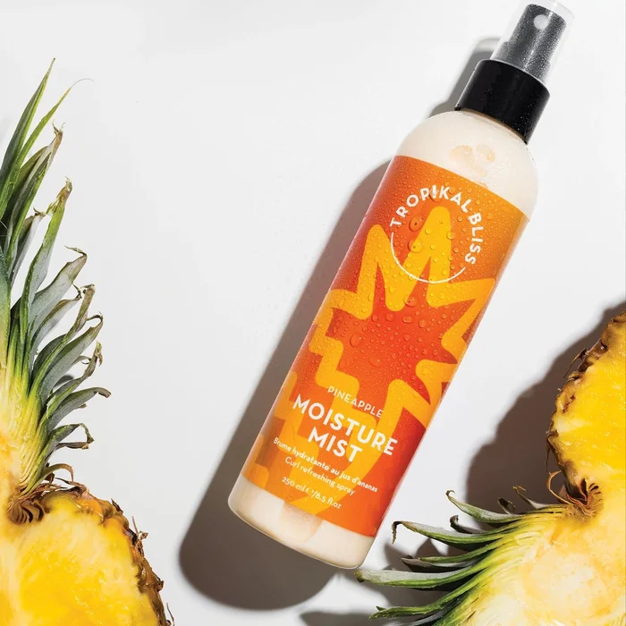 Brume hydratante – Ananas – Cheveux bouclés – 250 ml